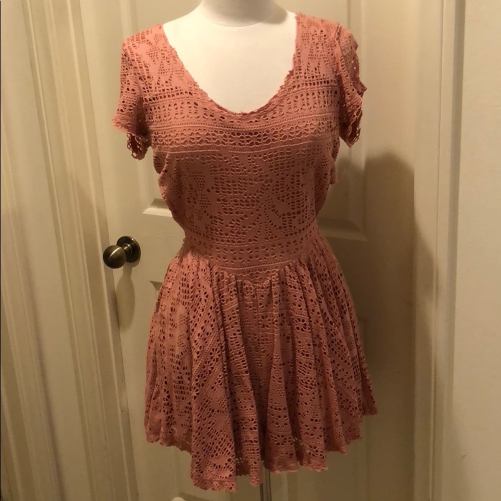 Free People Lace Romper